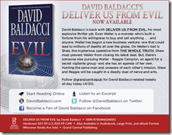 Get your copy of Deliver Us From Evil by David Baldacci